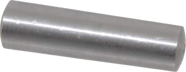 Value Collection - Size 8, 0.4556" Small End Diam, 0.492" Large End Diam, Uncoated Steel Taper Pin - Grade C-12L14, 1-3/4" OAL, 1-3/4 Pin Length - Top Tool & Supply