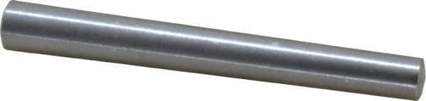 Value Collection - Size 8, 0.4088" Small End Diam, 0.492" Large End Diam, Uncoated Steel Taper Pin - Grade C-12L14, 4" OAL, 4 Pin Length - Top Tool & Supply