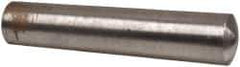 Value Collection - Size 9, 0.5338" Small End Diam, 0.591" Large End Diam, Uncoated Steel Taper Pin - Grade C-12L14, 2-3/4" OAL, 2-3/4 Pin Length - Top Tool & Supply