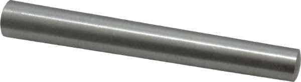 Value Collection - Size 9, 0.4974" Small End Diam, 0.591" Large End Diam, Uncoated Steel Taper Pin - Grade C-12L14, 4-1/2" OAL, 4-1/2 Pin Length - Top Tool & Supply