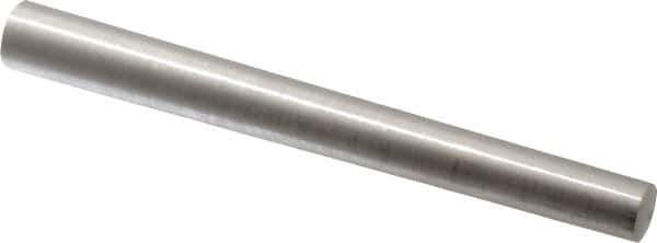 Value Collection - Size 9, 0.4766" Small End Diam, 0.591" Large End Diam, Uncoated Steel Taper Pin - Grade C-12L14, 5-1/2" OAL, 5-1/2 Pin Length - Top Tool & Supply