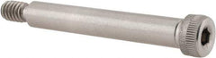 Value Collection - 5/16" Shoulder Diam x 2" Shoulder Length, 1/4-20 UNC, Hex Socket Shoulder Screw - 18-8 Stainless Steel - Top Tool & Supply