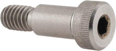 Value Collection - 3/8" Shoulder Diam x 5/8" Shoulder Length, 5/16-18 UNC, Hex Socket Shoulder Screw - 18-8 Stainless Steel - Top Tool & Supply