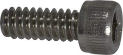 Value Collection - #10-24 UNC Hex Socket Drive, Socket Cap Screw - Grade 316 Stainless Steel, 1/2" Length Under Head - Top Tool & Supply