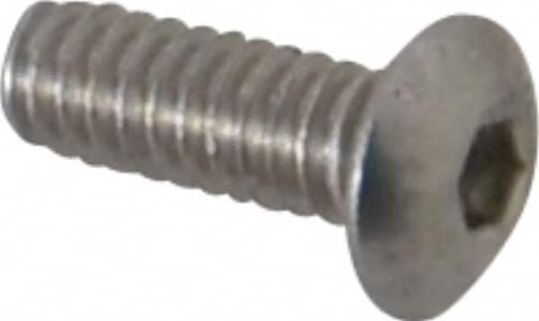 Value Collection - #2-56 UNC Hex Socket Button Cap Screw - Top Tool & Supply