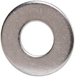 Value Collection - 1/2" Screw, Grade 316 Stainless Steel Standard Flat Washer - 17/32" ID x 1-1/16" OD, 0.095" Thick - Top Tool & Supply