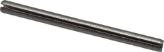 Value Collection - 1/16" Diam x 7/8" Long Slotted Spring Pin - Grade 420 Stainless Steel, Bright Finish - Top Tool & Supply