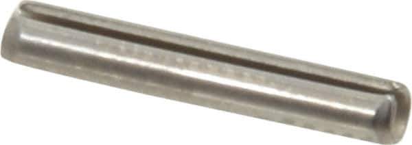 Value Collection - 5/64" Diam x 1/2" Long Slotted Spring Pin - Grade 420 Stainless Steel, Bright Finish - Top Tool & Supply