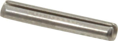 Value Collection - 5/64" Diam x 1/2" Long Slotted Spring Pin - Grade 420 Stainless Steel, Bright Finish - Top Tool & Supply