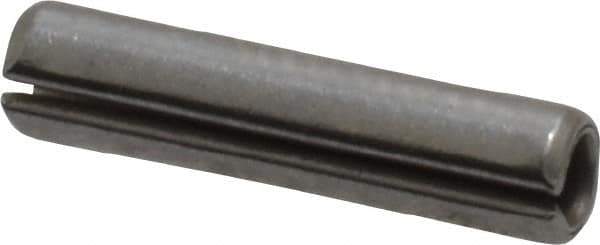 Value Collection - 3/32" Diam x 7/16" Long Slotted Spring Pin - Grade 420 Stainless Steel, Bright Finish - Top Tool & Supply