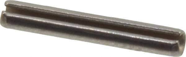 Value Collection - 3/32" Diam x 5/8" Long Slotted Spring Pin - Grade 420 Stainless Steel, Bright Finish - Top Tool & Supply