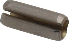 Value Collection - 5/32" Diam x 3/8" Long Slotted Spring Pin - Grade 420 Stainless Steel, Bright Finish - Top Tool & Supply