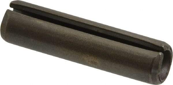 Value Collection - 5/16" Diam x 1-1/4" Long Slotted Spring Pin - Grade 420 Stainless Steel, Bright Finish - Top Tool & Supply