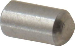 Value Collection - 3/32" Diam x 3/16" Pin Length 18-8 Stainless Steel Standard Dowel Pin - Bright Finish - Top Tool & Supply