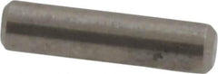 Value Collection - 3/32" Diam x 3/8" Pin Length 18-8 Stainless Steel Standard Dowel Pin - Bright Finish - Top Tool & Supply