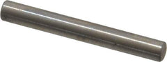 Value Collection - 1/8" Diam x 1" Pin Length 18-8 Stainless Steel Standard Dowel Pin - Bright Finish - Top Tool & Supply