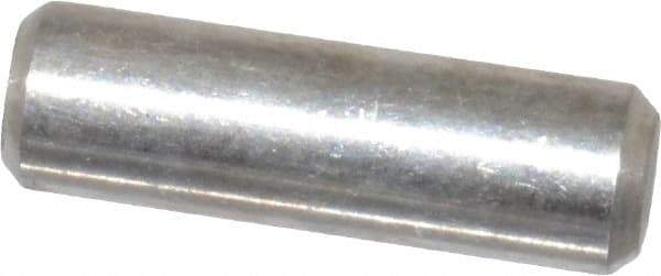 Value Collection - 3/16" Diam x 5/8" Pin Length 18-8 Stainless Steel Standard Dowel Pin - Bright Finish - Top Tool & Supply