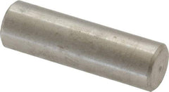 Value Collection - 3/8" Diam x 1-1/4" Pin Length 18-8 Stainless Steel Standard Dowel Pin - Bright Finish - Top Tool & Supply