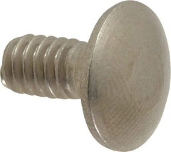 Value Collection - 1/4-20 UNC 1/2" Length Under Head, Standard Square Neck, Carriage Bolt - 18-8 Stainless Steel, Uncoated - Top Tool & Supply