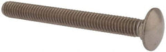 Value Collection - 5/16-18 UNC 3" Length Under Head, Standard Square Neck, Carriage Bolt - 18-8 Stainless Steel, Uncoated - Top Tool & Supply