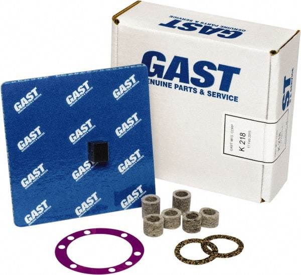 Gast - 13 Piece Air Compressor Repair Kit - For Use with Gast Model #0211-103A-G8CX and #0211-103A-G230CX - Top Tool & Supply