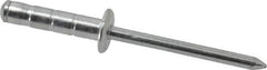 RivetKing - Size 66-69 Dome Head Aluminum Multi Grip Blind Rivet - Steel Mandrel, 0.275" to 0.598" Grip, 3/8" Head Diam, 0.192" to 0.196" Hole Diam, 7/8" Length Under Head, 3/16" Body Diam - Top Tool & Supply