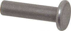 RivetKing - 3/16" Body Diam, Countersunk Uncoated Steel Solid Rivet - 3/4" Length Under Head, 90° Countersunk Head Angle - Top Tool & Supply