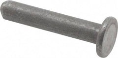 RivetKing - 3/16" Body Diam, Countersunk Uncoated Steel Solid Rivet - 1" Length Under Head, 90° Countersunk Head Angle - Top Tool & Supply