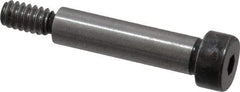 Holo-Krome - 1/4" Shoulder Diam x 1" Shoulder Length, #10-24 UNRC, Hex Socket Shoulder Screw - 8 Alloy Steel, Uncoated, 0.357 to 3/8" Head Diam - Top Tool & Supply