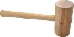 Garland - 1-3/4 Lb Head Wooden Mallet - 14" Long Wood Handle - Top Tool & Supply