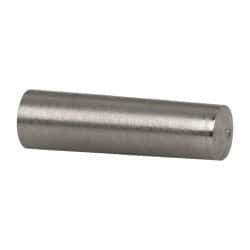 Value Collection - Size 3, 0.2034" Small End Diam, 0.219" Large End Diam, Passivated Stainless Steel Taper Pin - Grade 303, 18-8, 3/4" OAL, 3/4 Pin Length - Top Tool & Supply