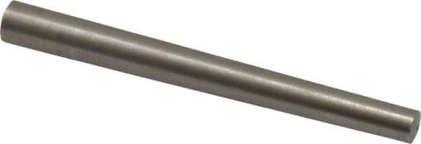 Value Collection - Size 4, 0.198" Small End Diam, 0.25" Large End Diam, Passivated Stainless Steel Taper Pin - Grade 303, 18-8, 2-1/2" OAL, 2-1/2 Pin Length - Top Tool & Supply