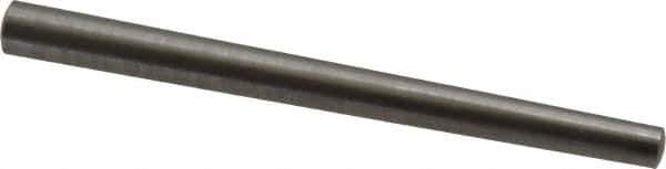 Value Collection - Size 4, 0.1876" Small End Diam, 0.25" Large End Diam, Passivated Stainless Steel Taper Pin - Grade 303, 18-8, 3" OAL, 3 Pin Length - Top Tool & Supply