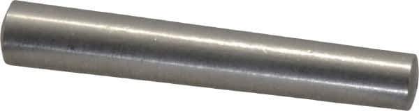 Value Collection - Size 7, 0.357" Small End Diam, 0.409" Large End Diam, Passivated Stainless Steel Taper Pin - Grade 303, 18-8, 2-1/2" OAL, 2-1/2 Pin Length - Top Tool & Supply