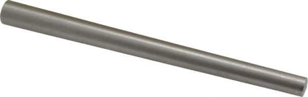 Value Collection - Size 8, 0.3672" Small End Diam, 0.492" Large End Diam, Passivated Stainless Steel Taper Pin - Grade 303, 18-8, 6" OAL, 6 Pin Length - Top Tool & Supply