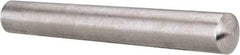 Value Collection - Size 9, 0.5078" Small End Diam, 0.591" Large End Diam, Passivated Stainless Steel Taper Pin - Grade 303, 18-8, 4" OAL, 4 Pin Length - Top Tool & Supply