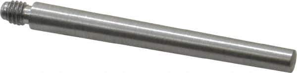 Value Collection - Size 3, 0.217" Large End Diam, Uncoated Steel #10-32 Threaded Taper Pin - Grade C-12L14, 2 Pin Length - Top Tool & Supply