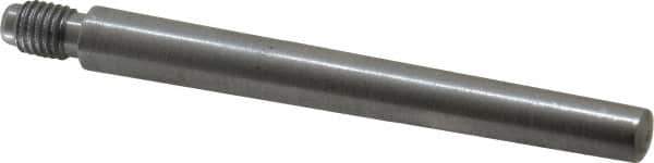 Value Collection - Size 5, 0.287" Large End Diam, Uncoated Steel 1/4-28 Threaded Taper Pin - Grade C-12L14, 2-1/2 Pin Length - Top Tool & Supply