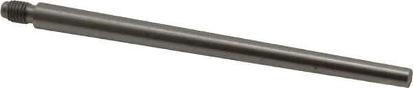 Value Collection - Size 5, 0.287" Large End Diam, Uncoated Steel 1/4-28 Threaded Taper Pin - Grade C-12L14, 4 Pin Length - Top Tool & Supply