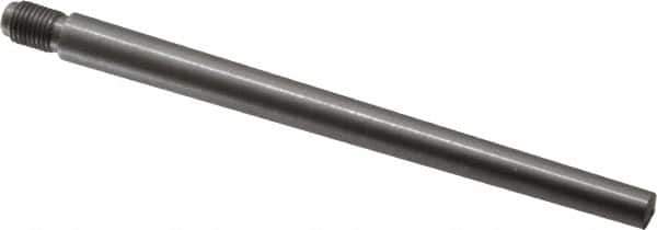 Value Collection - Size 7, 0.407" Large End Diam, Uncoated Steel 3/8-24 Threaded Taper Pin - Grade C-12L14, 5 Pin Length - Top Tool & Supply