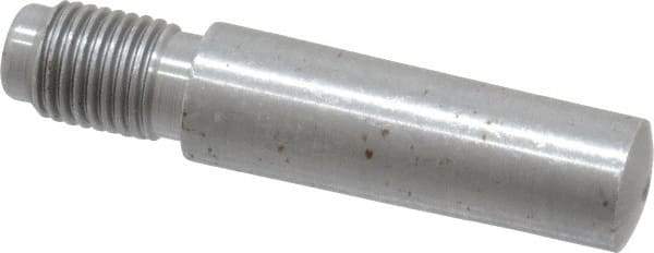 Value Collection - Size 8, 0.49" Large End Diam, Uncoated Steel 7/16-20 Threaded Taper Pin - Grade C-12L14, 1-1/2 Pin Length - Top Tool & Supply