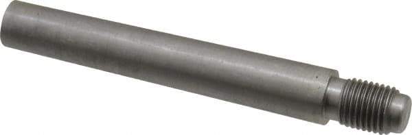 Value Collection - Size 8, 0.49" Large End Diam, Uncoated Steel 7/16-20 Threaded Taper Pin - Grade C-12L14, 3 Pin Length - Top Tool & Supply