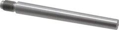 Value Collection - Size 8, 0.49" Large End Diam, Uncoated Steel 7/16-20 Threaded Taper Pin - Grade C-12L14, 4 Pin Length - Top Tool & Supply