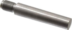 Value Collection - Size 9, 0.589" Large End Diam, Uncoated Steel 1/2-20 Threaded Taper Pin - Grade C-12L14, 2-1/2 Pin Length - Top Tool & Supply