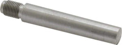 Value Collection - Size 9, 0.589" Large End Diam, Uncoated Steel 1/2-20 Threaded Taper Pin - Grade C-12L14, 3 Pin Length - Top Tool & Supply