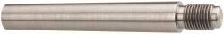 Value Collection - Size 9, 0.589" Large End Diam, Uncoated Steel 1/2-20 Threaded Taper Pin - Grade C-12L14, 3-1/2 Pin Length - Top Tool & Supply