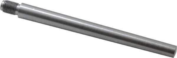 Value Collection - Size 9, 0.589" Large End Diam, Uncoated Steel 1/2-20 Threaded Taper Pin - Grade C-12L14, 6 Pin Length - Top Tool & Supply