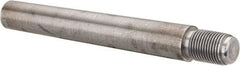 Value Collection - Size 10, 0.704" Large End Diam, Uncoated Steel 5/8-18 Threaded Taper Pin - Grade C-12L14, 4-1/2 Pin Length - Top Tool & Supply