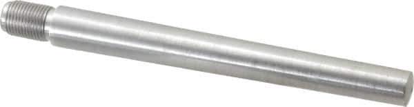 Value Collection - Size 10, 0.704" Large End Diam, Uncoated Steel 5/8-18 Threaded Taper Pin - Grade C-12L14, 6 Pin Length - Top Tool & Supply