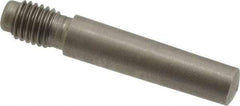 Value Collection - Size 4, 0.248" Large End Diam, Passivated Stainless Steel 1/4-28 Threaded Taper Pin - Grade 303, 18-8, 1 Pin Length - Top Tool & Supply